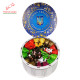 Подарунок  у дерев'яній коробці №255, 950 г (21х21х9 см)