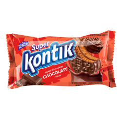 Печиво-сендвіч "Super KONTIK" Шоколадний смак, 90г
