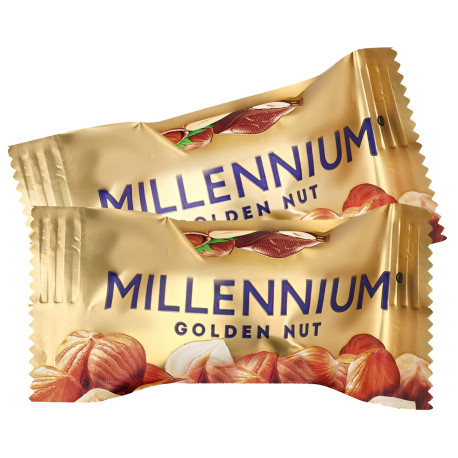 "Millennium Golden Nut" з цілим горіхом , Millennium