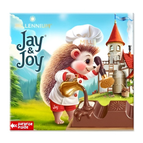 Шоколад "Millennium Jay&Joy" молочний,  Millennium
