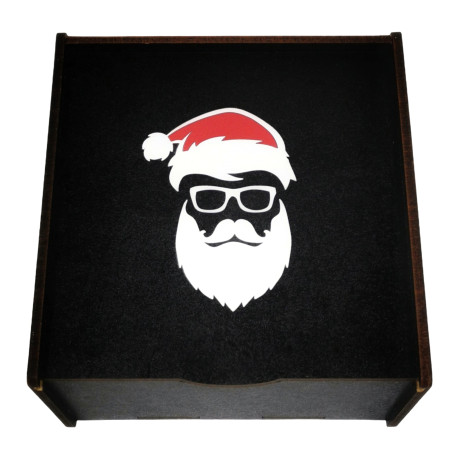 Подарунок №31/2 “Різдво з характером”  540г (15х15х7 см, у дерев'яній коробці)