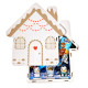 Подарунок №33/2 “Різдвяний будиночок” 880г (27х25х9см, у дерев'яній коробці)
