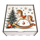 Подарунок №39/1 "Коник чарівного Різдва ” 2кг (25х25х10см, у дерев'яній коробці)