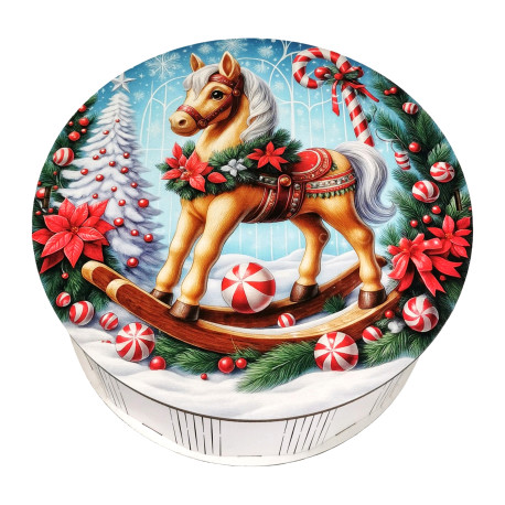 Подарунок №43/5 Milkа & Kinder “Подарунок для чемпіона" 845г (21х21х9 см, у дерев'яній коробці)