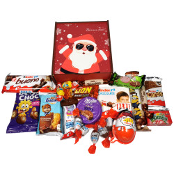 Подарунок №46/3 Kinder “Ласунчик” 450г (15х15х7 см, у дерев'яній коробці)