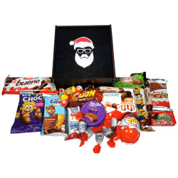 Подарунок №46/7 Kinder “Ласунчик” 450г (15х15х7 см, у дерев'яній коробці)