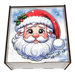 Подарунок №46/10 Kinder “Ласунчик” 450г (15х15х7 см, у дерев'яній коробці)