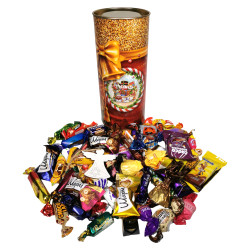 Подарунок №6 "Насолода", Тубус "Дзвіночок" 615г