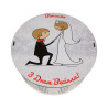 "З Днем весілля" Дерев'яний бокс з солодощами №101/07, 1 кг (21х21х9 см)