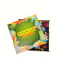 "Найкращій вчительці" Дерев’яний бокс з солодощами №156, 0,6 кг, (15,5х15,5х8,5 см)