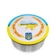 "Україна єдина" Дерев'яний бокс з солодощами №101/45, 1 кг (21х21х9 см)