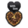 "With love" Дерев’яний бокс з солодощами №112, 1 кг, (23х21х8 см)
