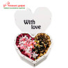 "With love" Дерев’яний бокс з солодощами №113, 2,4 кг, (35х32х9 см)